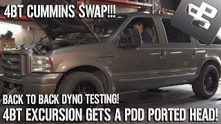 4bt Cummins Ported Head Dyno amp Flowbench Test [upl. by Meier]