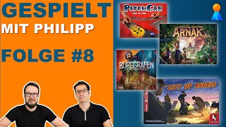 Gespielt 8 mit Philipp  Spieleindrücke der letzten Wochen [upl. by Einnim285]