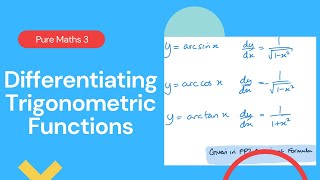 Differentiating Trigonometric Functions Edexcel IAL P3 66 [upl. by Anillehs]