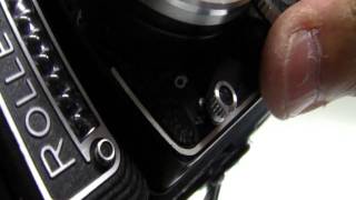 Rolleiflex 28F Type2 Carl Zeiss Planar [upl. by Edmondo289]