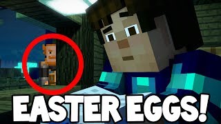 Minecraft Story Mode Season 2  HIDDEN EASTER EGGS quotEpisode 4quot [upl. by Lin]