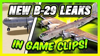 NEW B29 Superfortress Bomber Leaks In War Tycoon [upl. by Sitoeht]