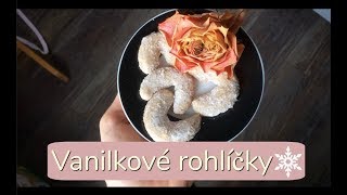 Vanilkové rohlíčky💛  Svátky bokem [upl. by Yakcm646]