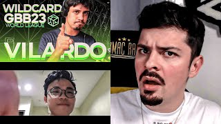 COLAPS REACTS  VILARDO amp JP  GBB23  World League Solo Wildcards [upl. by Yob]