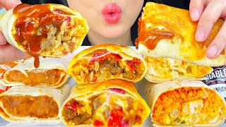 ASMR TACO BELL BURRITO  EATING SOUNDS  MUKBANG  ASMR Phan [upl. by Aleehs]