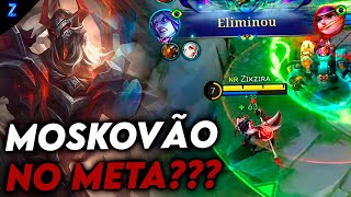 ELE VIROU META DO NADA  MOSKOV CRITICO  Mobile Legends [upl. by Wailoo]