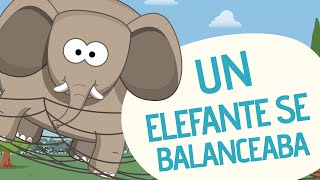 Un Elefante se Balanceaba  Canciones infantiles  Toobys [upl. by Ihn]