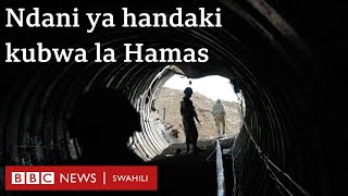 Moja ya handaki kubwa la Hamas ambalo Israel imegundua hadi sasa [upl. by Yramliw]