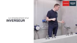 GROHE  Le thermostatique  Remplacement d’un inverseur [upl. by Akeryt997]