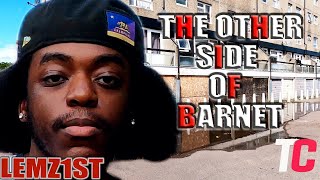 UK HOOD VLOG THE GHETTO SIDE OF BARNET  DOLLIS VALLEY ESTATE  Lemz1st [upl. by Seavey]