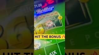 Hit the crapless craps bonus 🔥 Subscribe for my daily videos [upl. by Aramit]