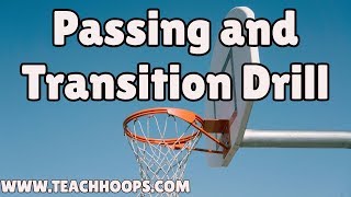 Transition Drill wwwteachhoopscom  Uconn Basketball Drill [upl. by Aserehc959]