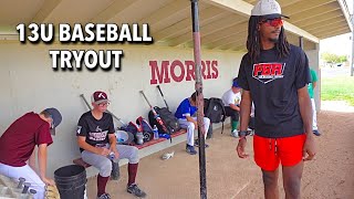 I Coached a 13u Baseball Tryout [upl. by Bean749]