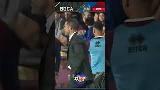 ¡¡RESIGNADO PINTITA Así reaccionó Fernando Gago con el gol del TOTO SALVIO boca bocajuniors [upl. by Lareneg123]