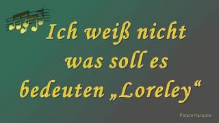 Peters Liederbox  Ich weiß nicht was soll es bedeuten Loreley [upl. by Ttelracs]