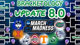 College Basketball March Madness 2024 Bracketology 80 [upl. by Adlesirk]