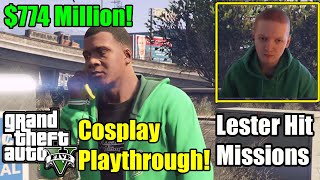 Franklin Assassinates CEOs For Lester And How To Make 774 Million GTA 5 PS5 Lester Missions [upl. by Ronnoc]