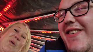 Taylors waltzers on ride pov perth Scotland funfair 18th of July 2024 [upl. by Norward65]