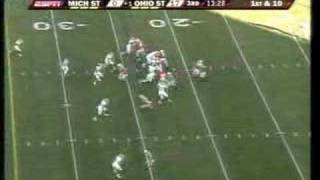 Ohio State Vs Michigan State Football 2007 [upl. by Rudiger]