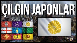 2v2 Japon Ailesi Birleştik 400 Japon Ordusu  Age of Empires IV [upl. by Drareg]