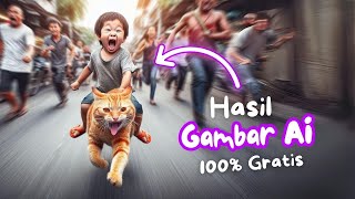 🔴Cara bikin konten gambar lucu dengan AI di HP  Belajar AI untuk Pemula [upl. by Earazed298]