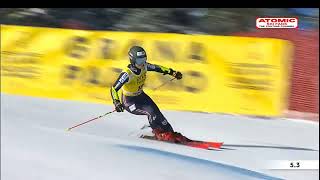 Mina Fuerst Holtmann 🇳🇴  Kronplatz womens GS Jan 25 2023 both runs sheskis atomic [upl. by Ravert152]