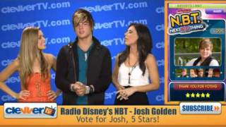 Josh Golden on Radio Disneys NBT [upl. by Kathrine245]