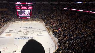 Preds Fan Reaction to Sidney Crosby Throwing Water Bottle With NO TECHNICAL [upl. by Girardo830]