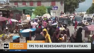 TPS to be redesignated for Haitians [upl. by Aneeled]