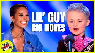 YOUNGEST Contestants With BIG MOVES On Britains Got Talent 💃🥹 [upl. by Weidar764]