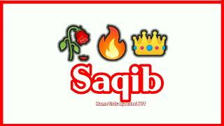 Saqib Name Signature Style  Saqib Name Status  Saqib Name Meaning  Saqib Name Whatsapp Status [upl. by Rehtnug212]