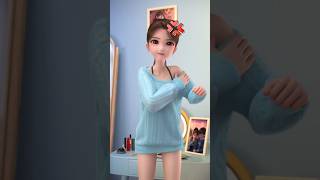 cartoon love kiss viralvideo 3d views [upl. by Dunc]