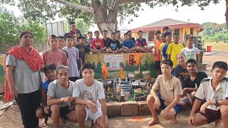 Fort making for Chhatrapati Shivaji Maharaj on Diwali occasion [upl. by Elleyoj]