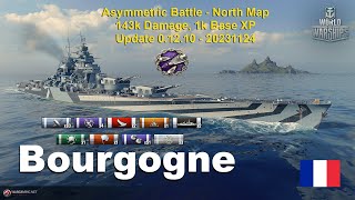 ⚓ World of Warships  Asymmetric Battle  Bourgogne  I know Id hit them 🤨🤔 [upl. by Animahs793]