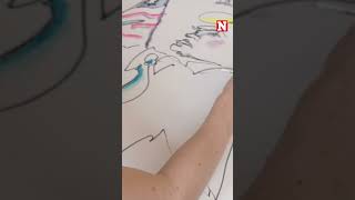 Watch How Trump Sketch Artist Brings Courtroom To Life [upl. by Saerdna]