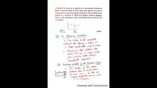 IIT JEE Mains and Advanced PYQ Simple Harmonic Motion SHM neet jeemain jeeadvance physicspyq [upl. by Jesse]