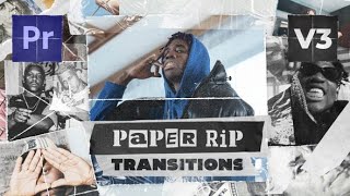 Paper Rip Transitions  videohive [upl. by Genia]