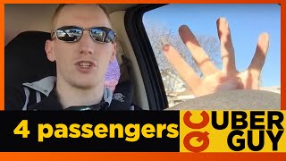 How many passengers can an Uber X driver take [upl. by Ise]