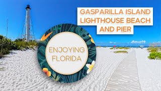 Exploring Gasparilla Island Lighthouse Beach amp Pier in Florida [upl. by Rosenthal]