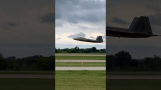 F22 vertical takeoff at Oshkosh shorts f22 oshkosh airshow ￼ [upl. by Annor]