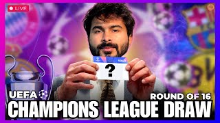 UEFA Champions League RO 16 Draws LIVE Reaction amp Analysis  UCL 2324 [upl. by Ear]