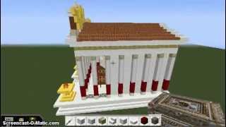 How to build a Roman Temple in Minecraft [upl. by Iphigeniah326]