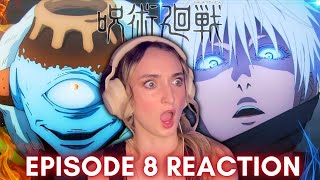 Gojo LETS GO 🩵 REMATCH in Shibuya  Jujutsu Kaisen Bluray  REACTION  REVIEW S2 Episode 8 [upl. by Hsatan265]