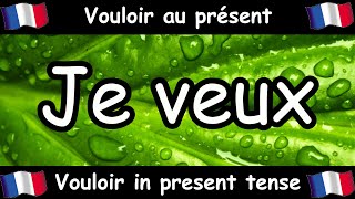 VOULOIR To Want Conjugation Song  Present Tense  French Conjugation  Le Verbe VOULOIR [upl. by Onid491]