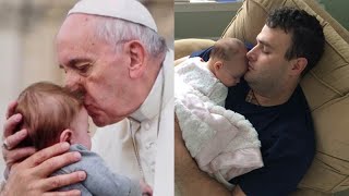 Pope Kisses Baby On Her Head And 2 Months Later Parents Discover Chilling Result Of It [upl. by Gurl426]