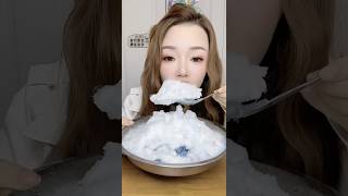 ASMR COTTON CANDY ICE EATING [upl. by Drida944]