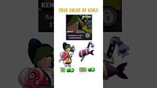 True value of Kenji shorts brawlstars gaming funny memes brawlermemeassassinрекигрыбравл [upl. by Drus]