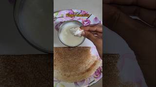 Dosa with Curd healthyfood calciumrichfood curd dosa food foodie uniquefood musttry chutney [upl. by Azyl]