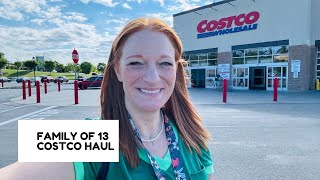 FAMILY OF 13 COSTCO HAUL [upl. by Aurelio187]