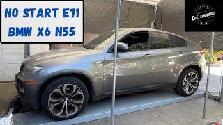 No Start 2013 E71 BMW X6 Xdrive35i N55 E70 X5 Fuel Pump Replacement Cranks No Start [upl. by Levana276]